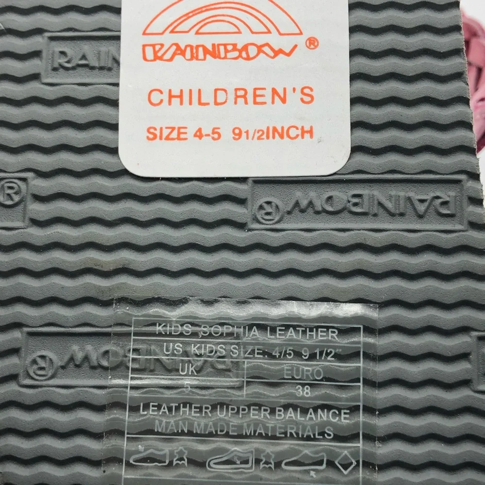 Rainbow Kids Sophia Center toe Sandals‎